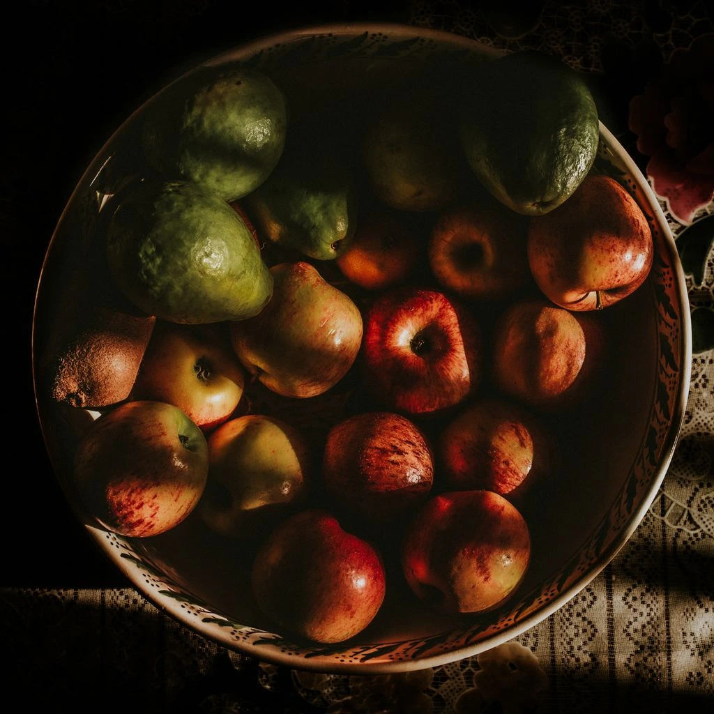Roasted seasonal heirloom vegetables with whipped goat cheese